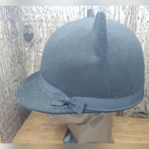 Gymoree Cat Ears Youth Girls Black Baseball Hat Cap Size Large - Picture 3 of 8